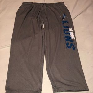 Mens Detroit Lions lounge pants